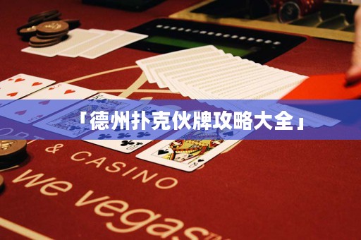 「德州撲克伙牌攻略大全」