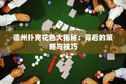 德州撲克花色大揭秘：背后的策略與技巧