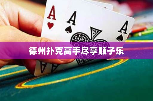 德州撲克高手盡享順子樂(lè)