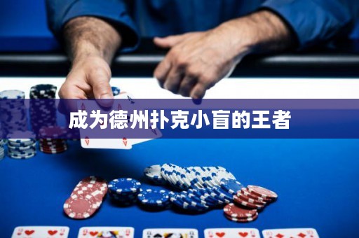 成為德州撲克小盲的王者