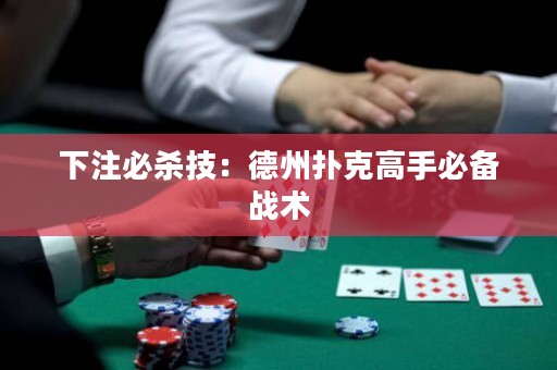 下注必殺技：德州撲克高手必備戰(zhàn)術(shù)