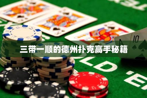三帶一順的德州撲克高手秘籍