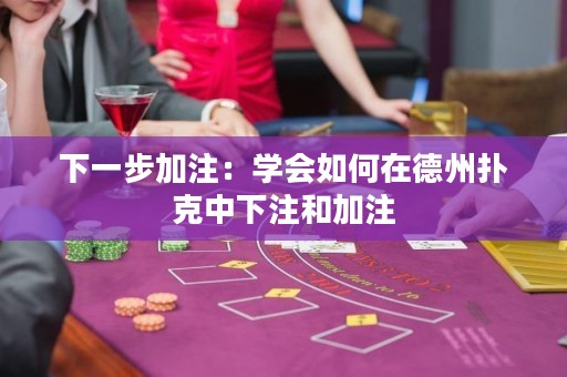 下一步加注：學(xué)會(huì)如何在德州撲克中下注和加注