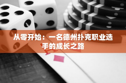 從零開始：一名德州撲克職業(yè)選手的成長之路
