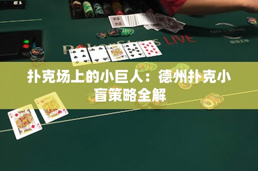 撲克場(chǎng)上的小巨人：德州撲克小盲策略全解