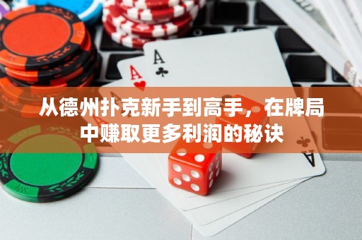 從德州撲克新手到高手，在牌局中賺取更多利潤的秘訣