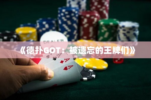 《德?lián)銰OT：被遺忘的王牌們》