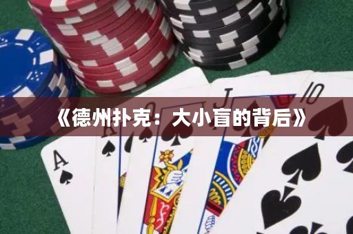 《德州撲克：大小盲的背后》