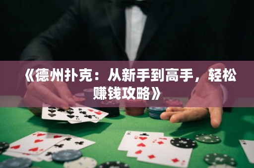 《德州撲克：從新手到高手，輕松賺錢攻略》