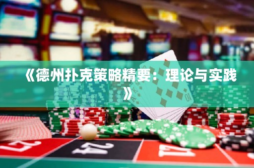 《德州撲克策略精要：理論與實(shí)踐》