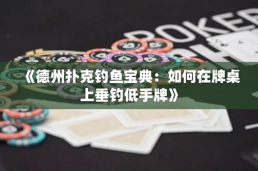 《德州撲克釣魚寶典：如何在牌桌上垂釣低手牌》